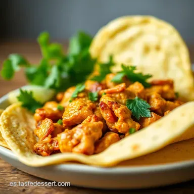 &iexcl;Fajitas de Pollo "&Aacute;ndale!": Receta F&aacute;cil y Sabrosa Tarjeta de receta