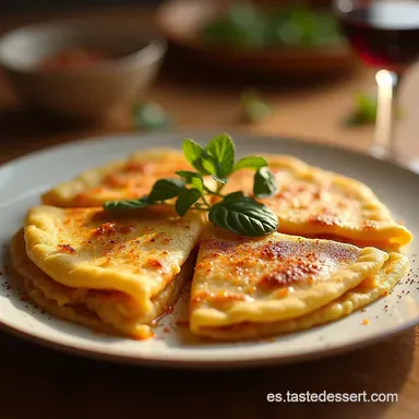 Filloas Gallegas de Vino Receta Tradicional Gallega Tarjeta de receta