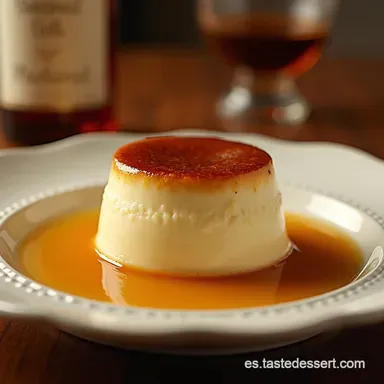 Tembleque Flan de Coco Receta Puertorrique&ntilde;a con Ron Tarjeta de receta