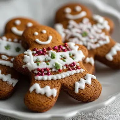 Galletas De Jengibre Receta Casero - 30 Min Total Tarjeta de receta