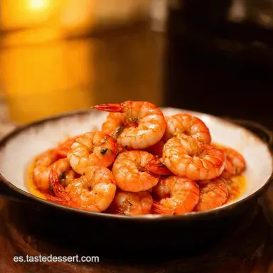 Gambas al Pil Pil La Receta Andaluza M&aacute;s F&aacute;cil Tarjeta de receta
