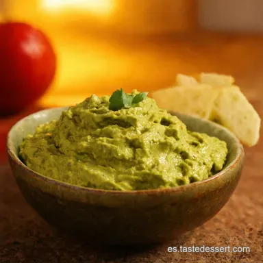 Guacamole Casero La Receta Aut&eacute;ntica que Triunfa Tarjeta de receta