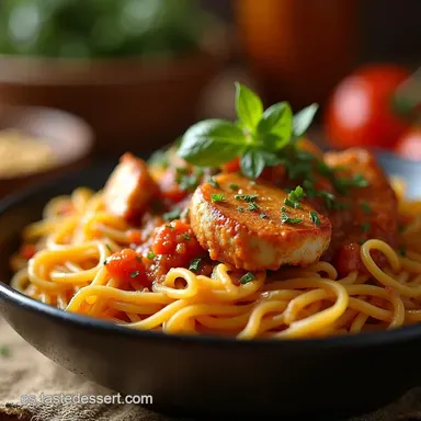 Guiso de Pollo con Fideos Como el de la Abuela Tarjeta de receta