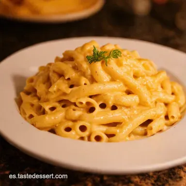 Macarrones a la Carbonara Aut&eacute;ntica Mi Secreto Cremoso Tarjeta de receta