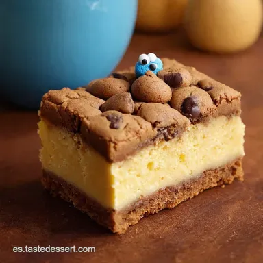 Malteada De Cookie Monster Receta Fácil Un Monstruo Delicioso Tarjeta de receta