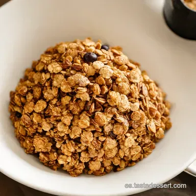 Keto Granola Receta de Marian Mi Crujiente Secreto Keto Tarjeta de receta