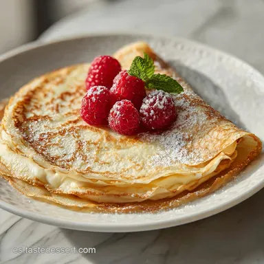 Masa para Crepes F&aacute;cil en 20 Minutos Tarjeta de receta