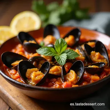 Mejillones En Salsa Receta de Carmem Un Festín Marinero Fácil Tarjeta de receta