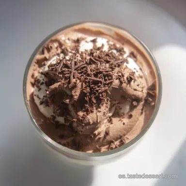 Mousse de Chocolate Cremoso: &iexcl;Receta F&aacute;cil y Deliciosa! Tarjeta de receta