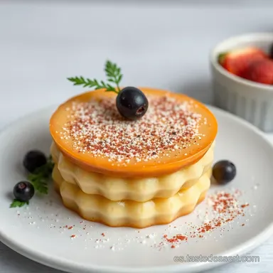 Natillas Caseras: ¡Como las de la Abuela! Receta Fácil Tarjeta de receta
