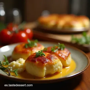 Ñoquis a la Scarparo El Clásico Italiano Gratinado Tarjeta de receta