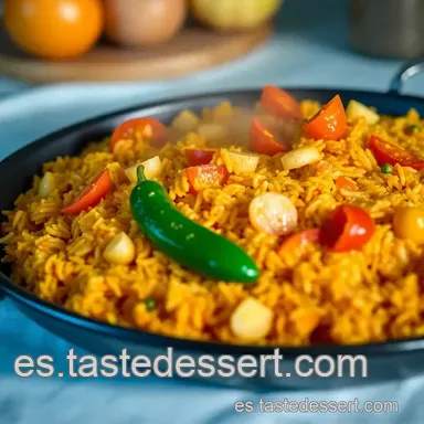 Paella Valenciana Aut&eacute;ntica: &iexcl;Un Arroz que Enamora! Tarjeta de receta
