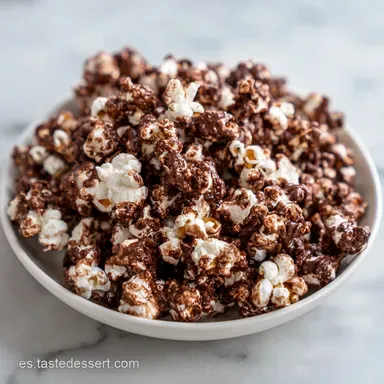 Palomitas de Chocolate en 20 Minutos Tarjeta de receta