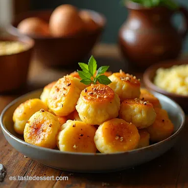 Receta de Pancitos de Queso Caseros El Secreto de la Abuela Tarjeta de receta