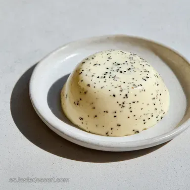 Panna Cotta Italiana: Textura Sedosa Tarjeta de receta