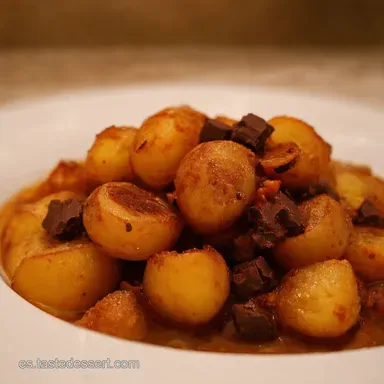 Papas con Choco El Guiso Andaluz que te Abraza el Alma Tarjeta de receta