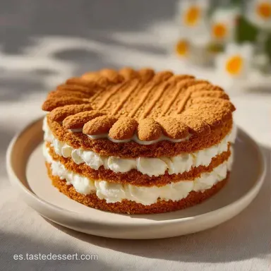 Pastel De Galletas Juvenil: Cremoso Tarjeta de receta
