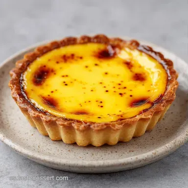 Pastel de Nata: Crujiente y Sedoso Tarjeta de receta