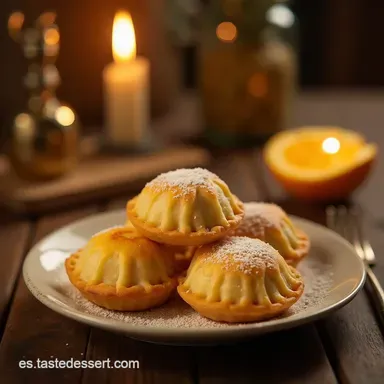 Pastelitos Criollos Tradicionales Receta con Hojaldre Casero Tarjeta de receta