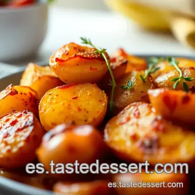 Patatas al Horno con Pimentón: ¡El Secreto Crujiente de Abuela! Tarjeta de receta