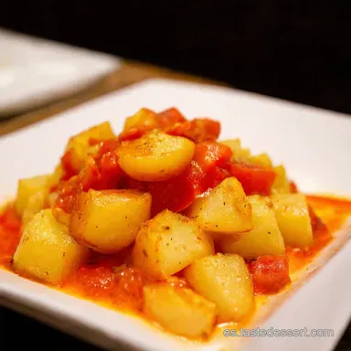 Recetas Patatas Bravas Mi Secreto con Alioli Casero Tarjeta de receta