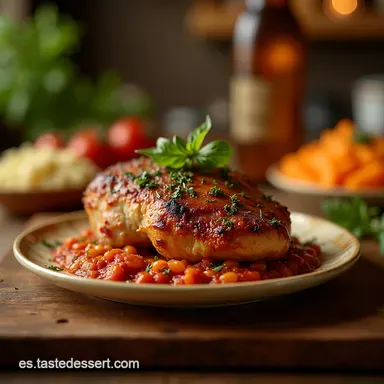 Pierna de Cordero al Horno Mi Secreto para una Carne Jugosa Tarjeta de receta