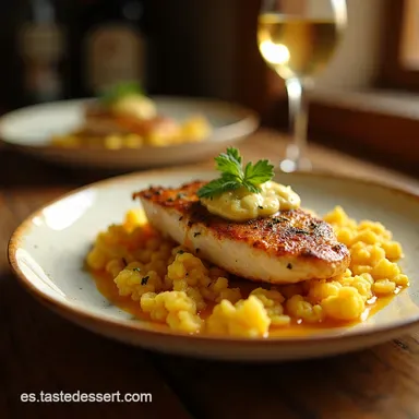 Pollo al Lim&oacute;n Casero F&Aacute;CIL Receta de Abuela con Secreto Tarjeta de receta