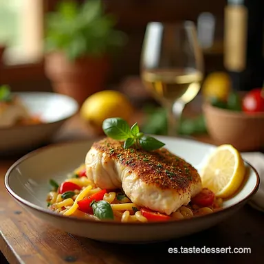 Pollo al Lim&oacute;n Italiano Receta Toscana F&aacute;cil y Jugosa Tarjeta de receta