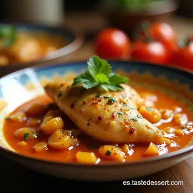 Pollo En Escabeche Receta de la Abuela Sole Tarjeta de receta