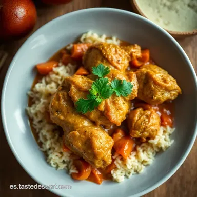 Pollo en Pepitoria de la Abuela: Receta Cl&aacute;sica y F&aacute;cil Tarjeta de receta