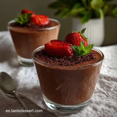 Postre F&aacute;cil y R&aacute;pido Sin Horno en 15 Minutos Tarjeta de receta