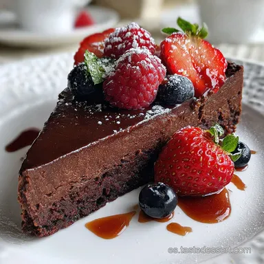 Postre Keto de Chocolate sin Harina en 35 Minutos Tarjeta de receta