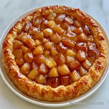 Postres Con Pasta Filo Y Frutas para 8 Tarjeta de receta