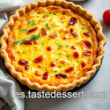 Quiche Lorraine: La Receta Aut&eacute;ntica (&iexcl;Como la de la Abuela!) Tarjeta de receta