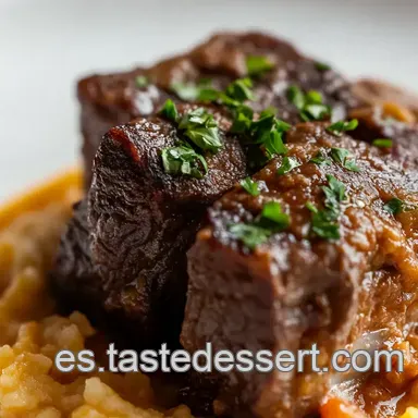 Rabo de Toro Estofado: Soulful Spanish Comfort! Tarjeta de receta