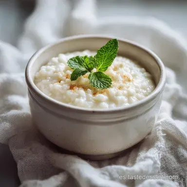 Receta de Arroz con Leche Cremoso: Preparaci&oacute;n en 65 Minutos Tarjeta de receta
