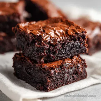 Receta de Brownies con Az&uacute;car de Coco Tarjeta de receta
