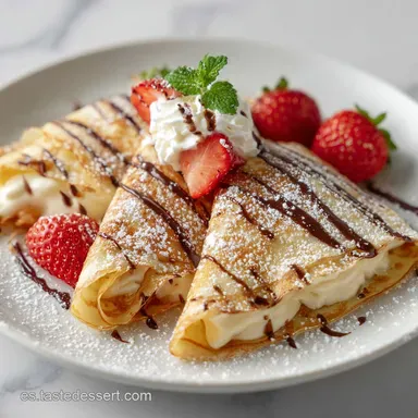 Crepes F&aacute;ciles: Ingredientes y Preparaci&oacute;n en 30 Minutos Tarjeta de receta