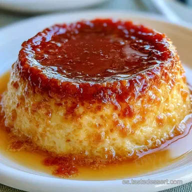 Receta Flan De Huevo Tradicional in 1h 5min Tarjeta de receta