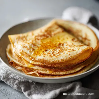 Receta Masa de Crepes: T&eacute;cnica Artesanal para 11 Porciones