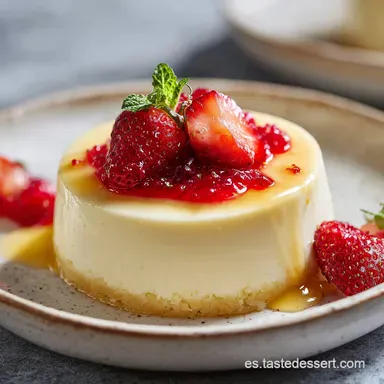 Receta de Pastel de Queso Horneado: 50 Minutos Tarjeta de receta