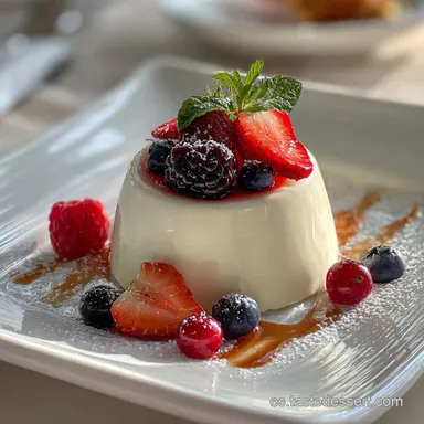 Pr&iacute;ncipe Alberto: Make-Ahead Silky Chocolate Dessert Tarjeta de receta