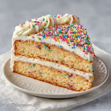 Receta Tarta Vainilla Cumplea&ntilde;os: 55 Min Tarjeta de receta