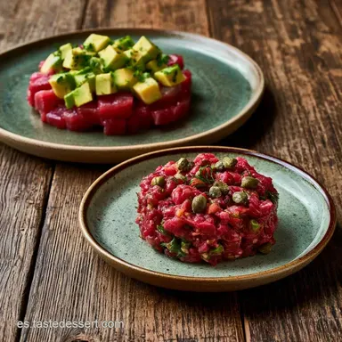 Recetas de Tartar de Carne y Pescado Caseras