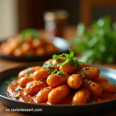Salchichas Botaneras Ultra Rápidas Receta Estilo Loren En un Dos por Tres Tarjeta de receta