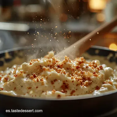Olive Gardens Alfredo Sauce Receta Cremosa F&aacute;cil y R&aacute;pida Sin Grumos Tarjeta de receta