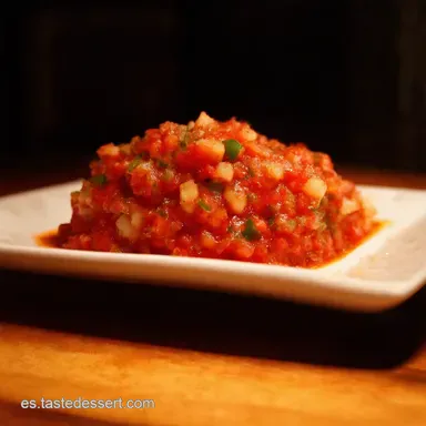 Salsa Espa&ntilde;ola Aut&eacute;ntica Mi Secreto para un Sabor de 10 Tarjeta de receta