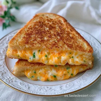 S&aacute;ndwich de Queso en 15 Minutos Tarjeta de receta
