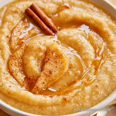 Sopa de Pera con Canela para 4 Personas Tarjeta de receta
