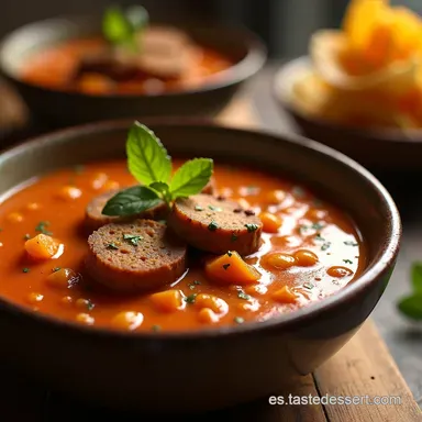 Sopa de Res Guisada Receta Un Sabor a Casa A la Yasmin Tarjeta de receta